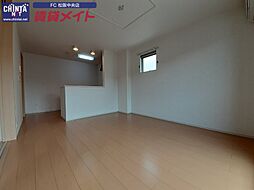 近鉄山田線 漕代駅 徒歩23分の賃貸アパート 2階2LDKのリビング/ダイニング