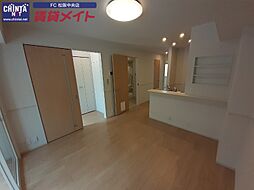 近鉄山田線 松阪駅 徒歩20分の賃貸アパート 1階2LDKのリビング/ダイニング