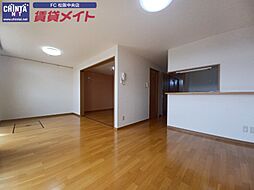 近鉄山田線 東松阪駅 徒歩5分の賃貸マンション 3階2LDKのリビング/ダイニング