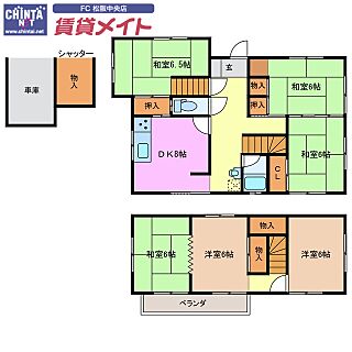 間取り：224007684794