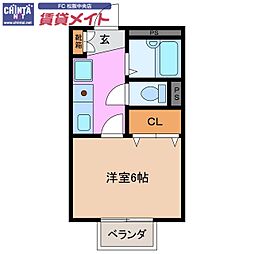 近鉄山田線 松阪駅 徒歩19分