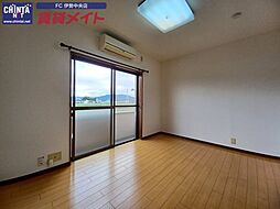 JR参宮線 五十鈴ケ丘駅 徒歩15分の賃貸アパート 2階1Kのリビング/ダイニング