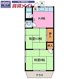 近鉄鳥羽線 宇治山田駅 徒歩22分