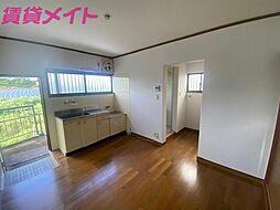 近鉄志摩線 志摩神明駅 3.7kmの賃貸一戸建て 1階2DKのリビング/ダイニング