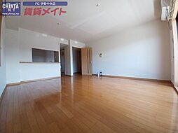 JR参宮線 山田上口駅 5.2kmの賃貸マンション 2階2LDKのリビング/ダイニング