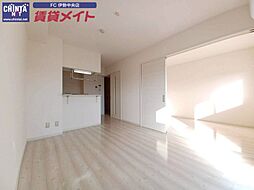 近鉄山田線 斎宮駅 徒歩28分の賃貸マンション 3階1LDKのリビング/ダイニング