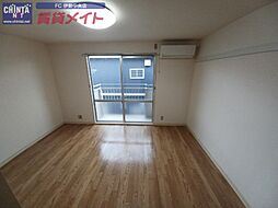 JR参宮線 五十鈴ケ丘駅 徒歩12分の賃貸アパート 2階1DKのリビング/ダイニング