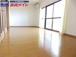 近鉄山田線 宮町駅 徒歩30分の賃貸マンション 1階2LDKのリビング/ダイニング