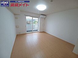 近鉄山田線 宮町駅 徒歩10分の賃貸アパート 1階ワンルームのリビング/ダイニング