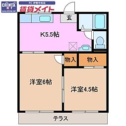 近鉄山田線 伊勢市駅 徒歩34分 1階/-