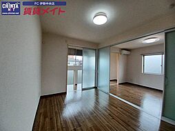 近鉄山田線 小俣駅 徒歩10分の賃貸アパート 1階2LDKのリビング/ダイニング