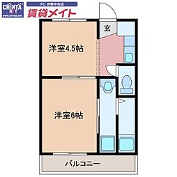 近鉄山田線 明野駅 徒歩17分 2階/-