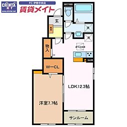 近鉄山田線 宮町駅 徒歩13分 1階/-