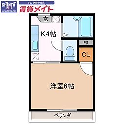近鉄鳥羽線 五十鈴川駅 徒歩17分