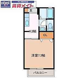 JR参宮線 五十鈴ケ丘駅 徒歩18分 2階/-