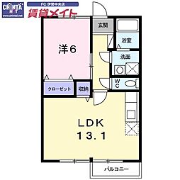 JR参宮線 五十鈴ケ丘駅 3.5km 2階/-