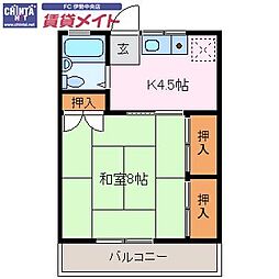 JR参宮線 宮川駅 徒歩25分