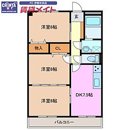近鉄鳥羽線 五十鈴川駅 徒歩22分 1階/-