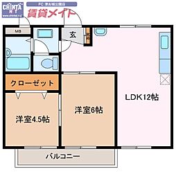 リプルスハイツ　Ｂ棟 2階