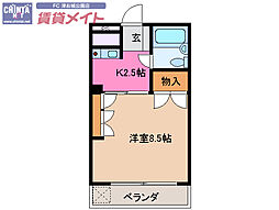 ガーデンビュー 2階/-