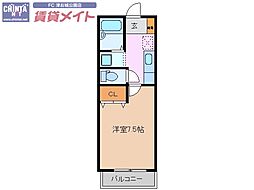 サクシード栗真 2階