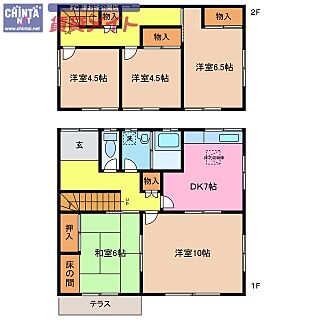 間取り：224007361366