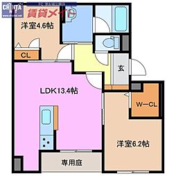 シャーメゾンボスコルーチェ 1階