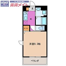 クオリア江戸橋 4階/-