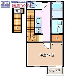 ベルフォーレ新町 2階