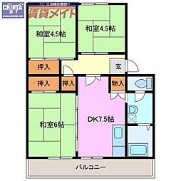 上浜団地2号棟 8階