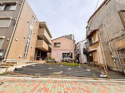 角の土地「自由設計」月島Selectionの土地画像