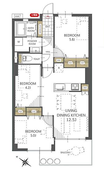 間取り：313004668236