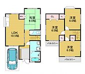 南河内郡太子町大字山田 2階建 築25年のイメージ