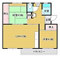 狭山住宅7号棟1階4.6万円