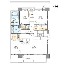 間取図画像 4LDK