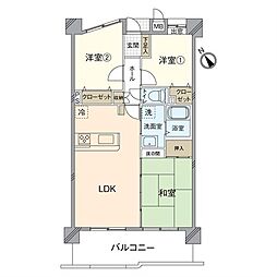 間取図画像 3LDK