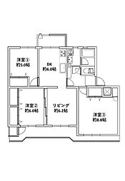 間取図画像 3LDK