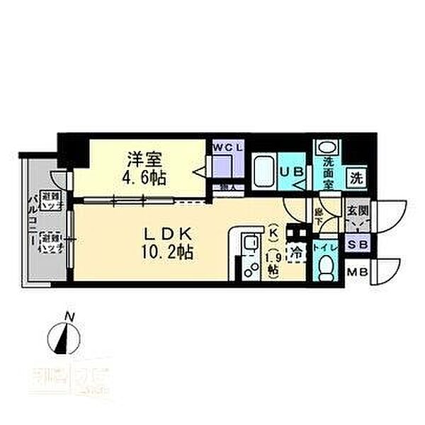 同じ建物の物件間取り写真 - ID:234024614996