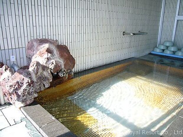 【温泉大浴場】リゾートマンションの醍醐味、温泉を堪能できます。