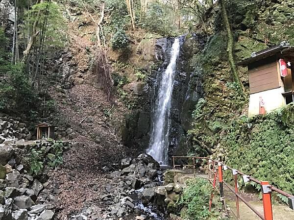 【不動滝】奥湯河原にある不動滝。落差15mあり、心洗われるパワースポットです。