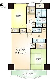 間取図画像 2SLDK