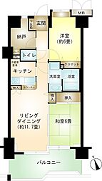 間取図画像 2SLDK