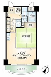 ケアリゾート熱海弐番館 1LDKの間取図画像