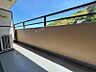 バルコニー：【バルコニー】4.95m2ある広々としたバルコニースペース。