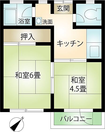 2K 間取り