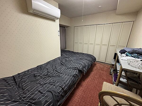 6.4帖の洋室にはクローゼットが二つあります。