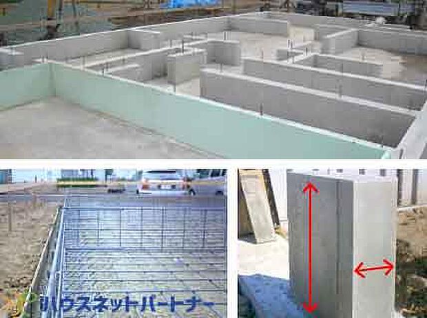 べた基礎　住まいの安心を支える「鉄筋入りコンクリートベタ基礎」