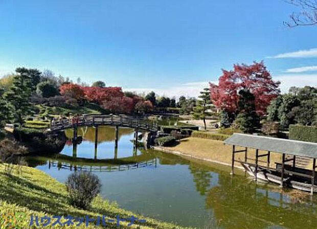 周辺環境-公園(3000m)越谷市花田苑・花田第六公園