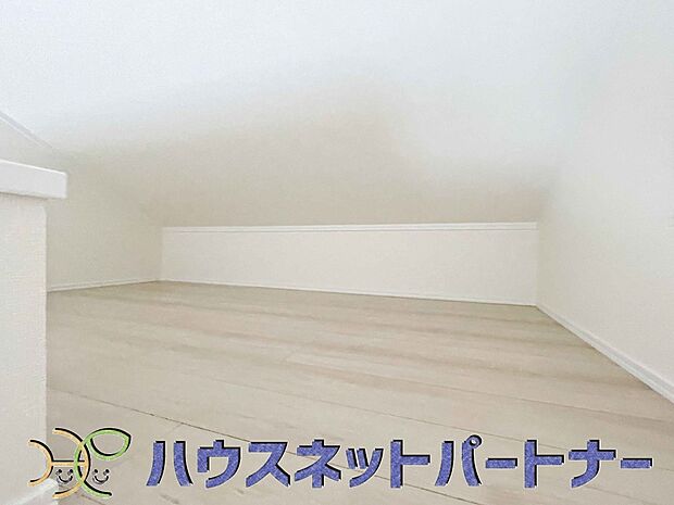 ロフト。結構広々です。
