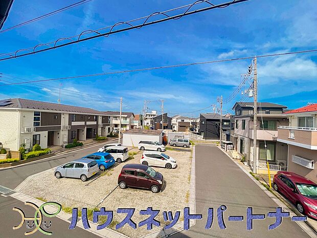 周りに高い建物がないため、眺望良好！